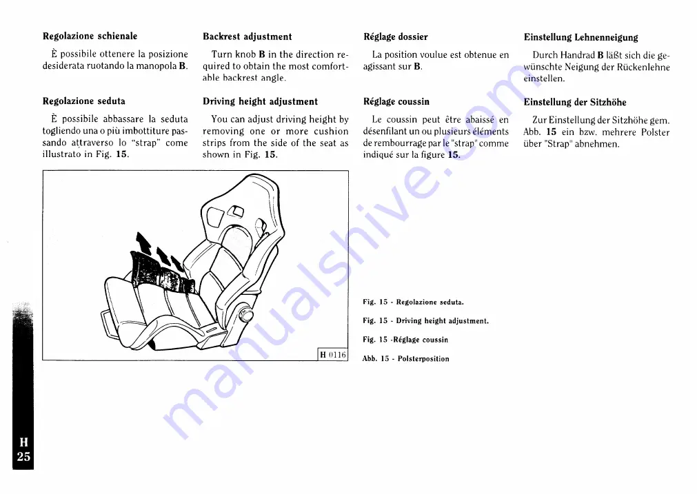 Ferrari F355 berlinetta Owner'S Manual Download Page 135