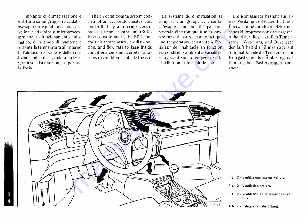 Ferrari F355 berlinetta Owner'S Manual Download Page 160