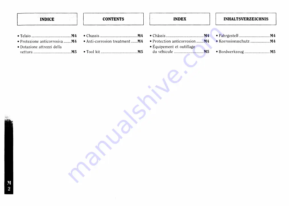 Ferrari F355 berlinetta Owner'S Manual Download Page 193