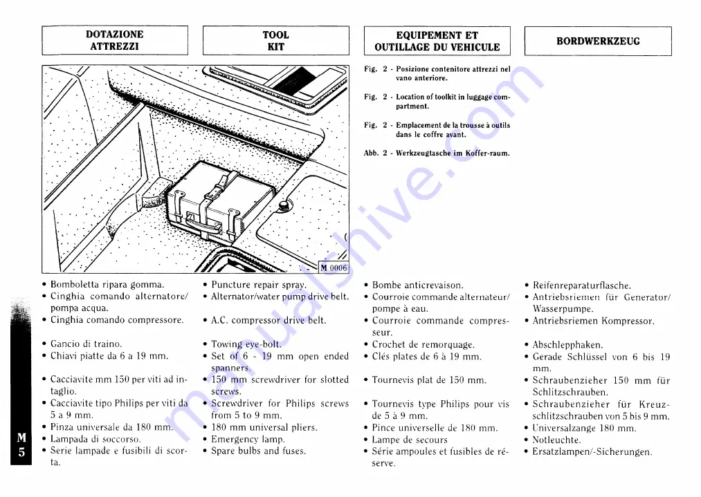 Ferrari F355 berlinetta Owner'S Manual Download Page 196