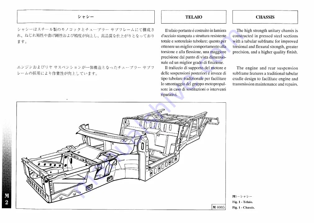 Ferrari F355 F1 berlinetta Owner'S Manual Download Page 205