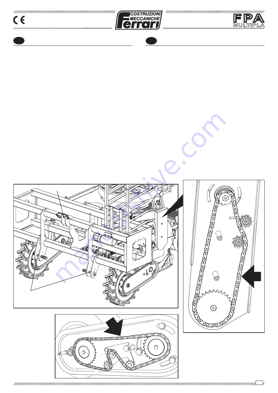 Ferrari FPA MULTIPLA Operating And Service Manual Download Page 55