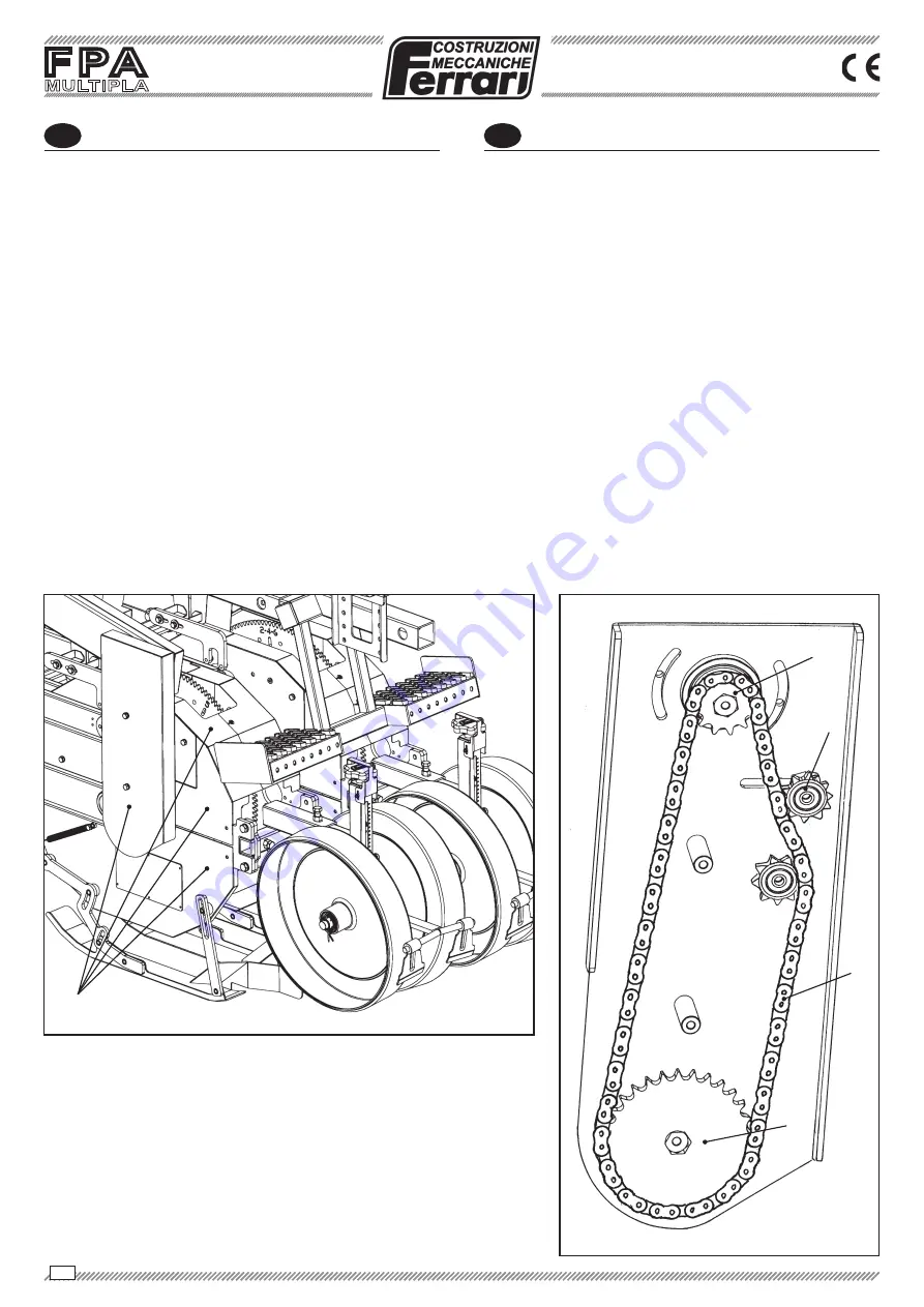 Ferrari FPA MULTIPLA Operating And Service Manual Download Page 68