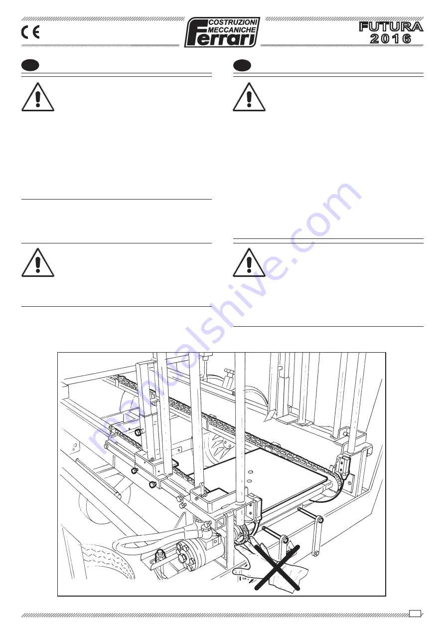 Ferrari FUTURA 2016 Operating And Service Manual Download Page 55