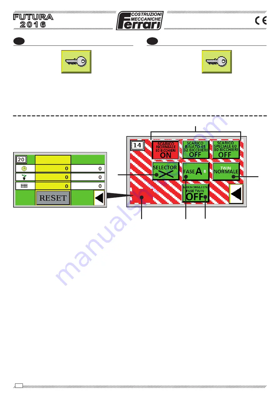 Ferrari FUTURA 2016 Operating And Service Manual Download Page 126