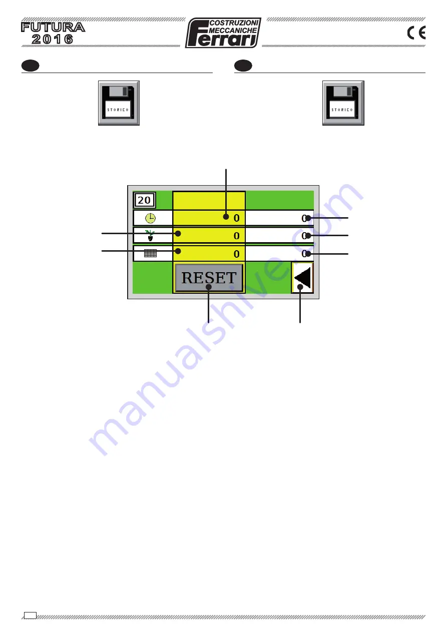 Ferrari FUTURA 2016 Operating And Service Manual Download Page 132