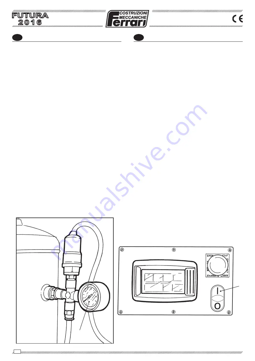 Ferrari FUTURA 2016 Operating And Service Manual Download Page 158