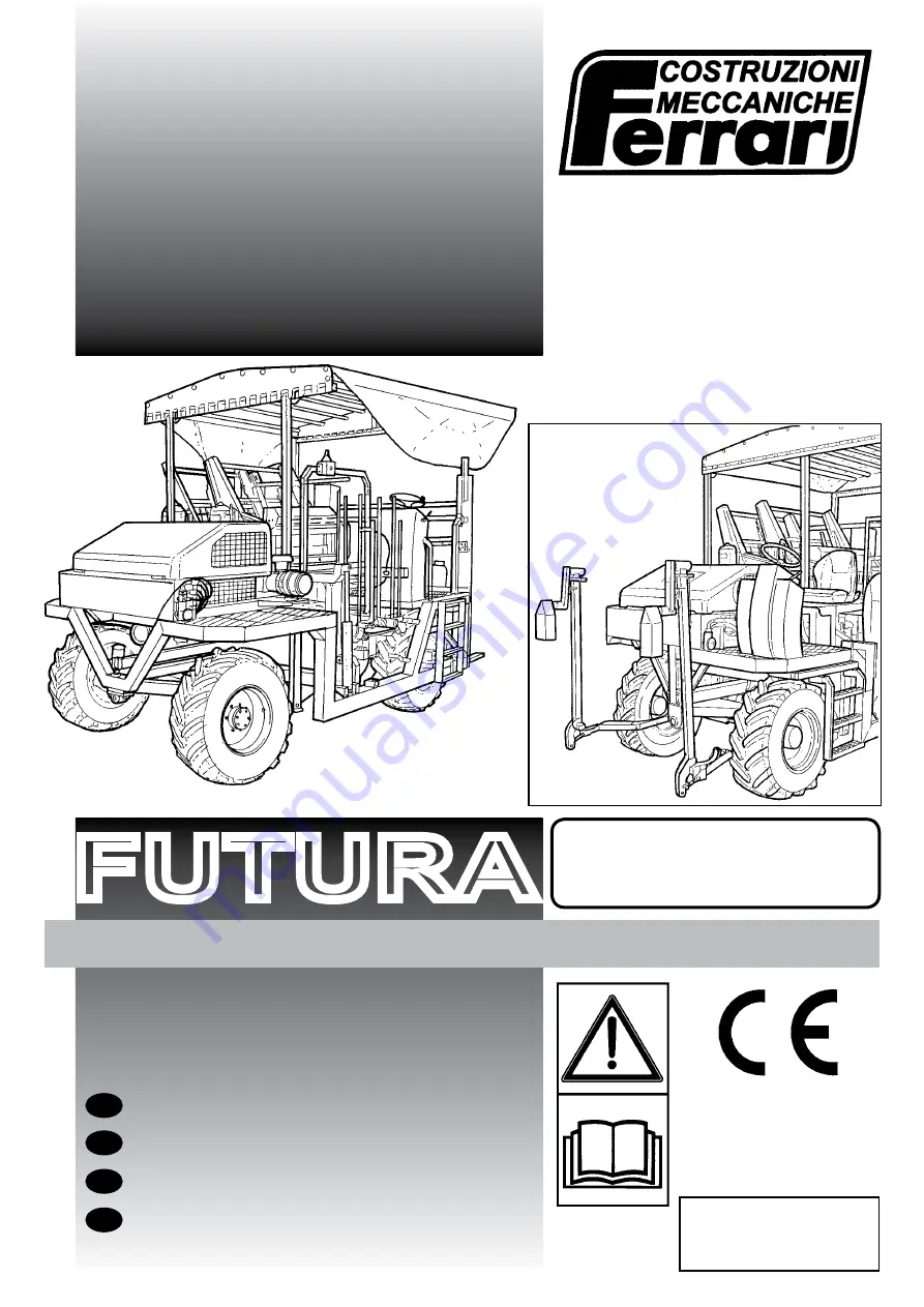 Ferrari FUTURA Operating And Service Manual Download Page 1