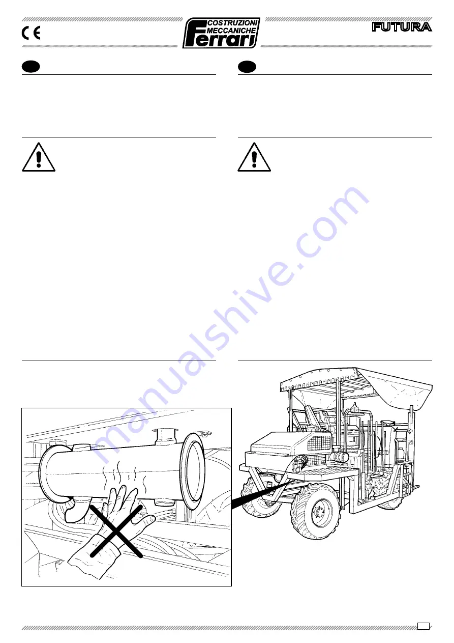 Ferrari FUTURA Operating And Service Manual Download Page 33