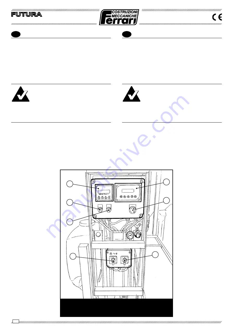 Ferrari FUTURA Operating And Service Manual Download Page 76