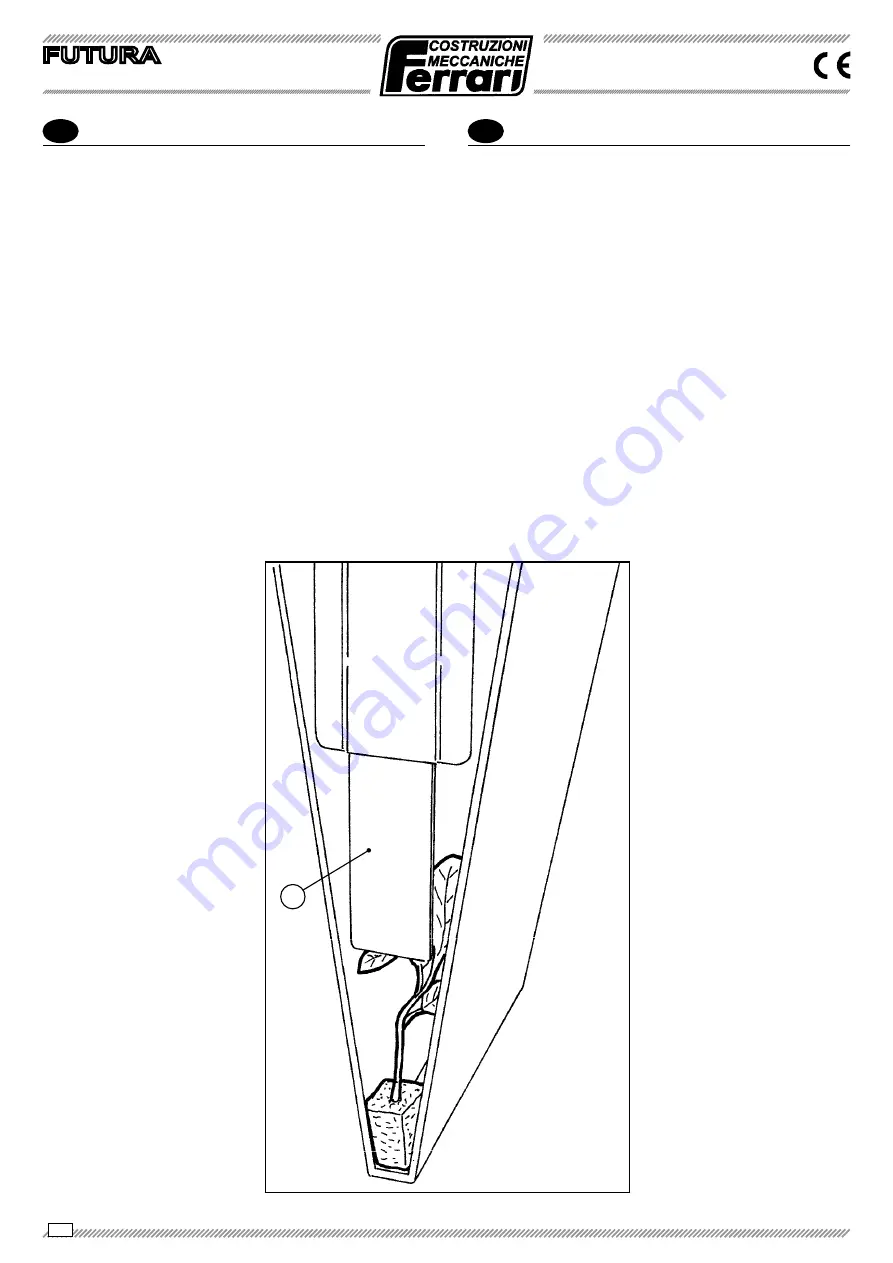 Ferrari FUTURA Operating And Service Manual Download Page 86