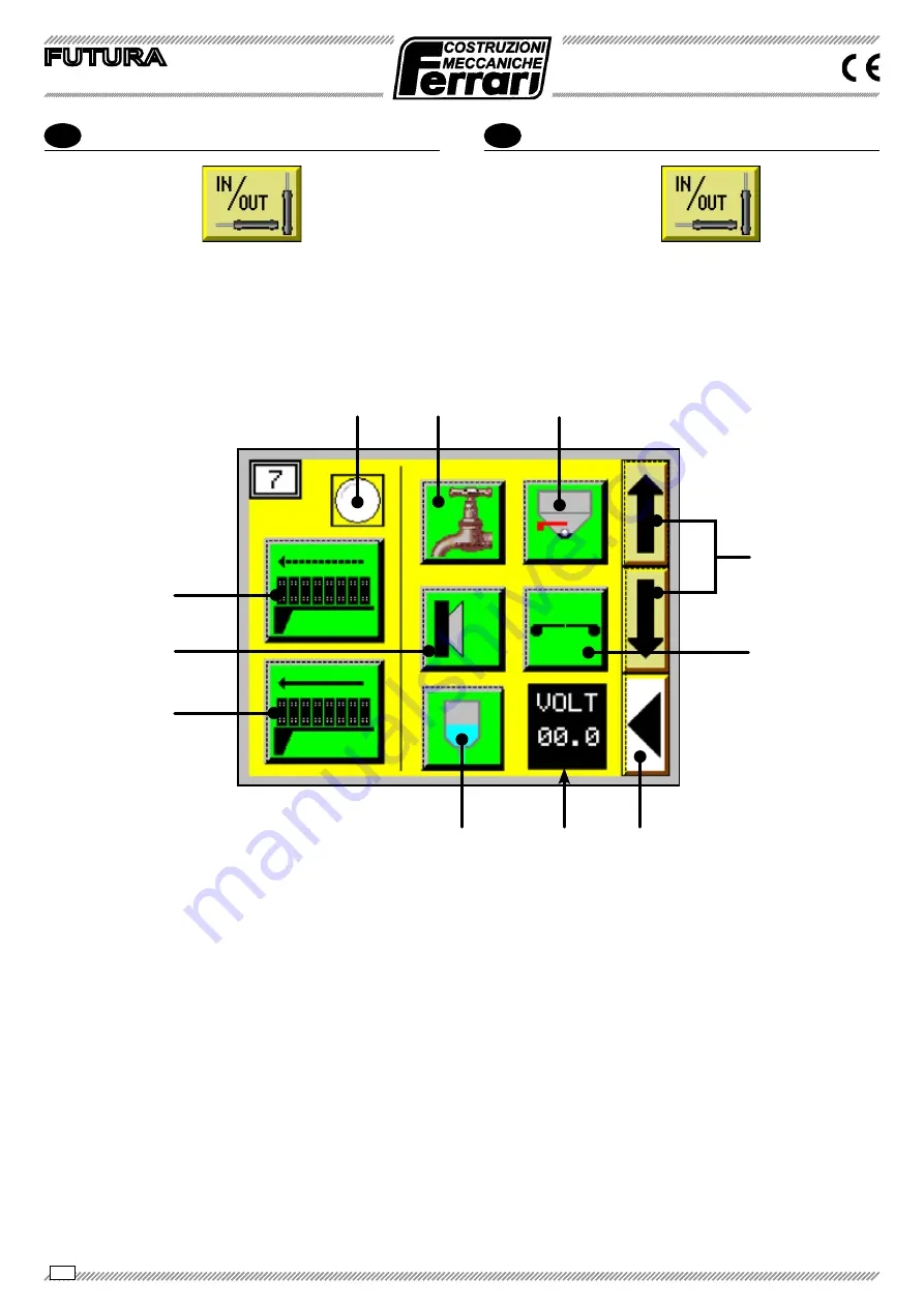 Ferrari FUTURA Operating And Service Manual Download Page 108