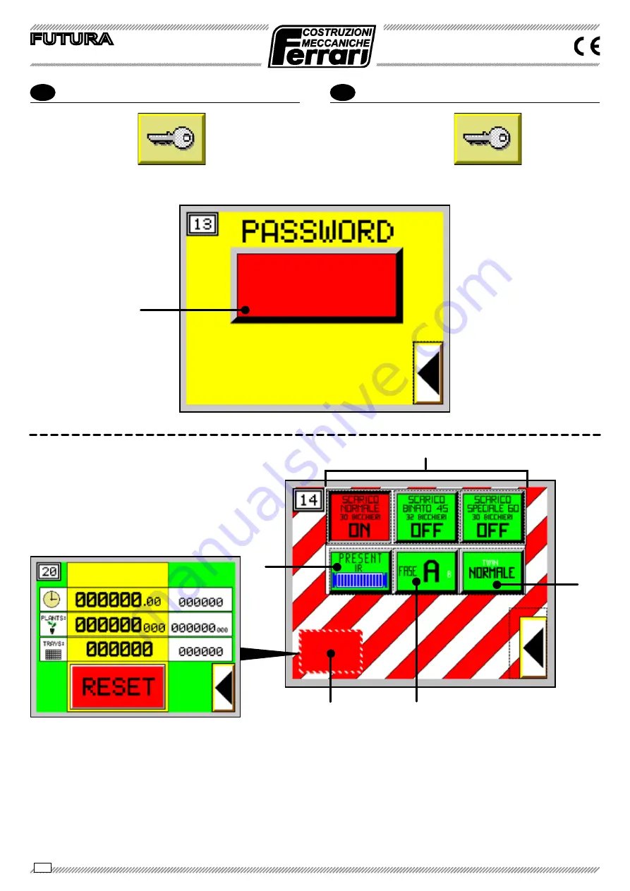 Ferrari FUTURA Operating And Service Manual Download Page 118