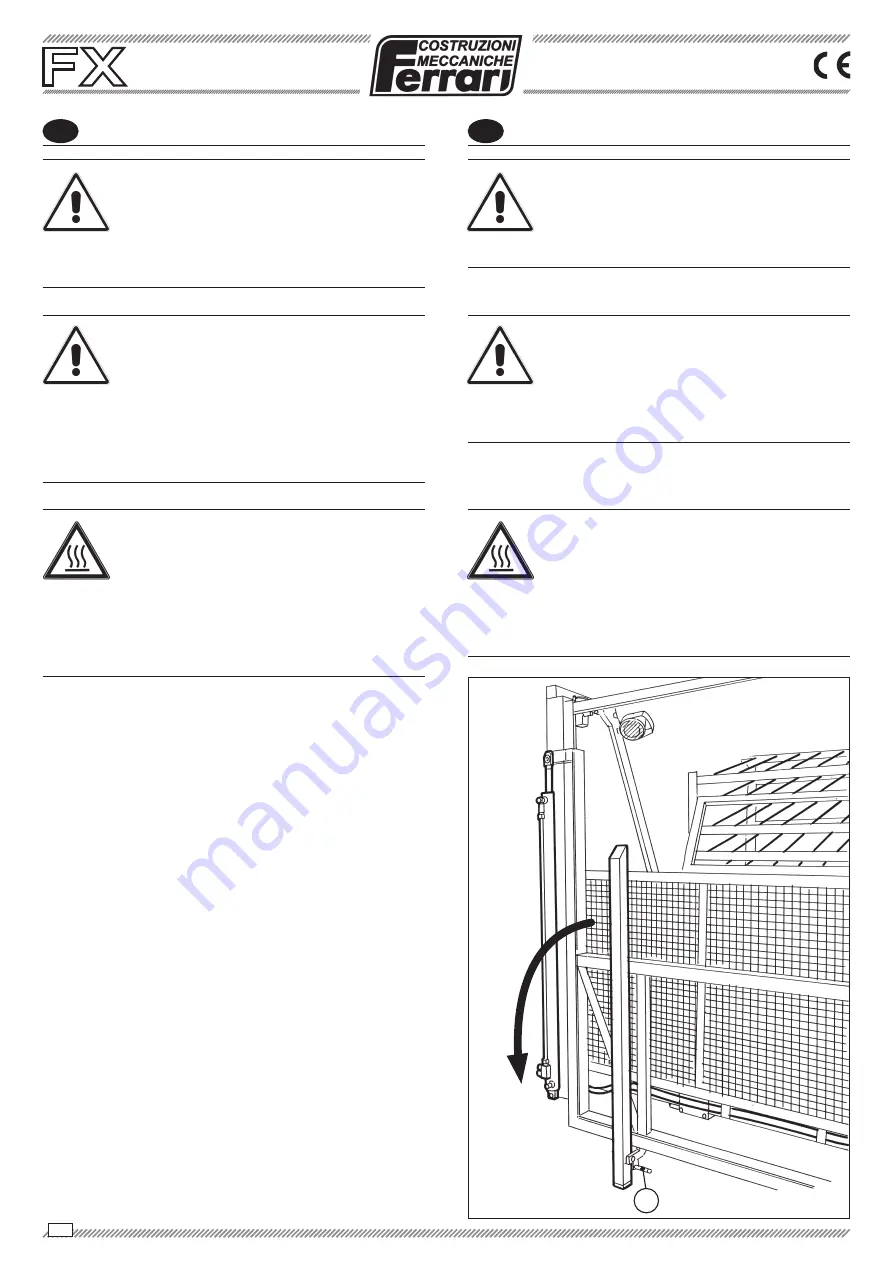 Ferrari FX Multipla Operating And Service Manual Download Page 40