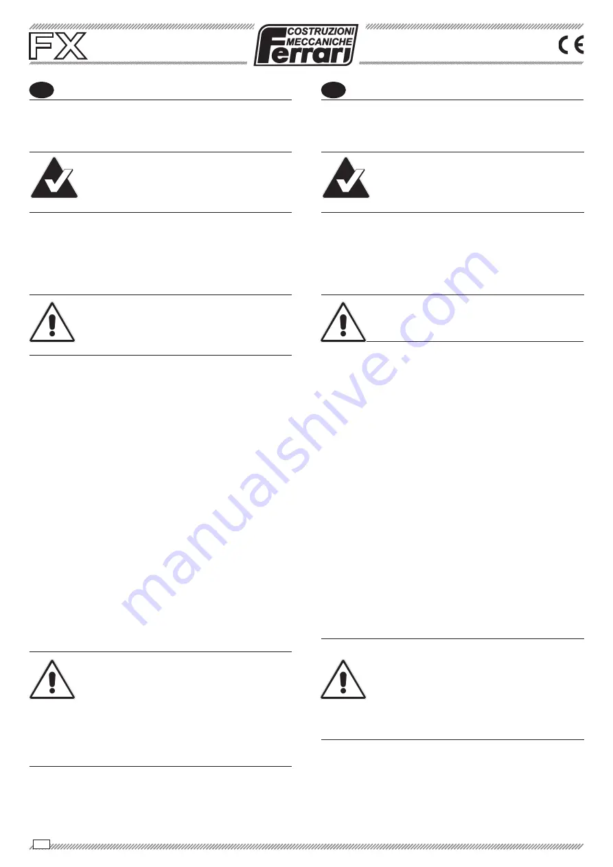 Ferrari FX Multipla Operating And Service Manual Download Page 102