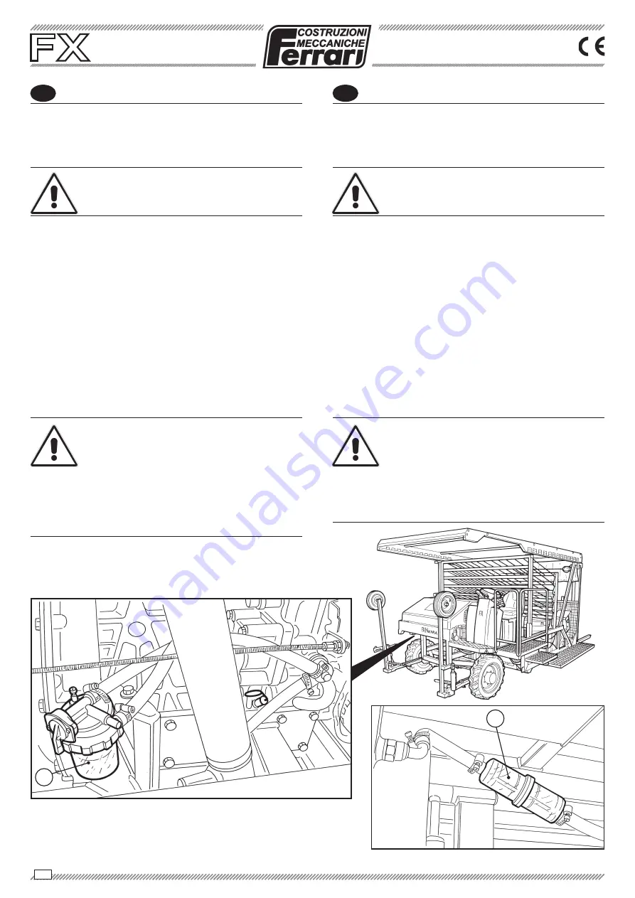 Ferrari FX Multipla Operating And Service Manual Download Page 126