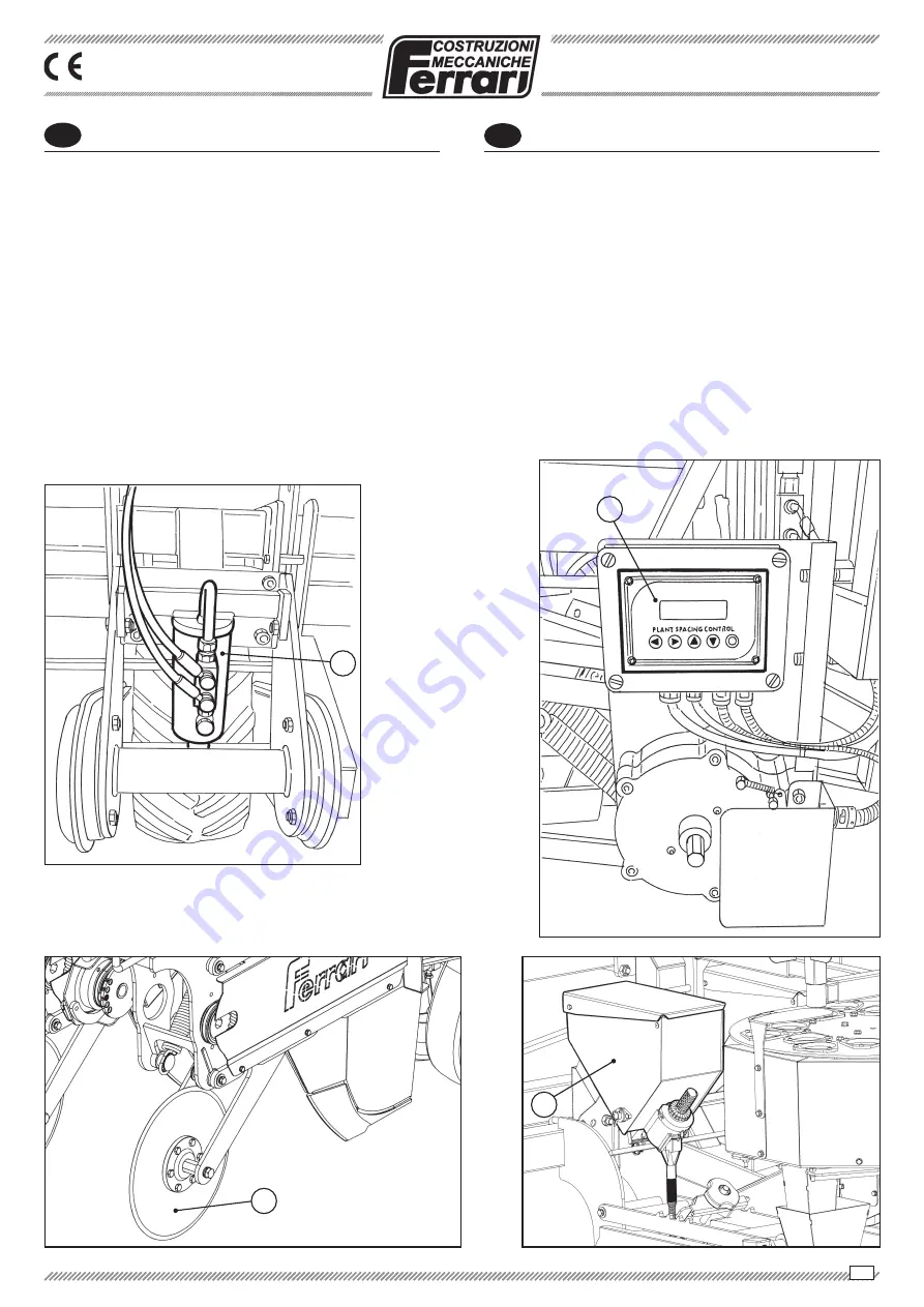 Ferrari MULTIPLA DISC VERSION Operating And Service Manual Download Page 7