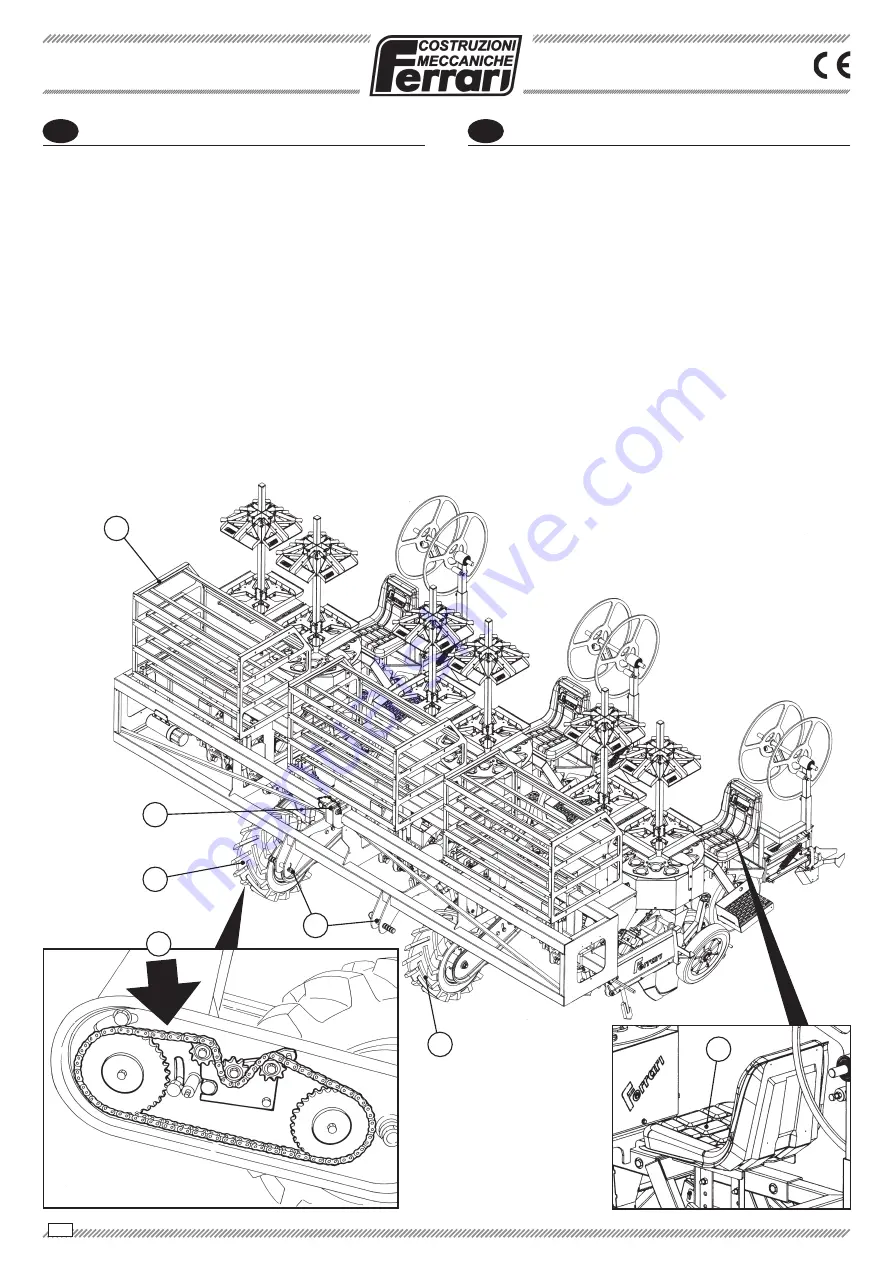 Ferrari MULTIPLA DISC VERSION Operating And Service Manual Download Page 56