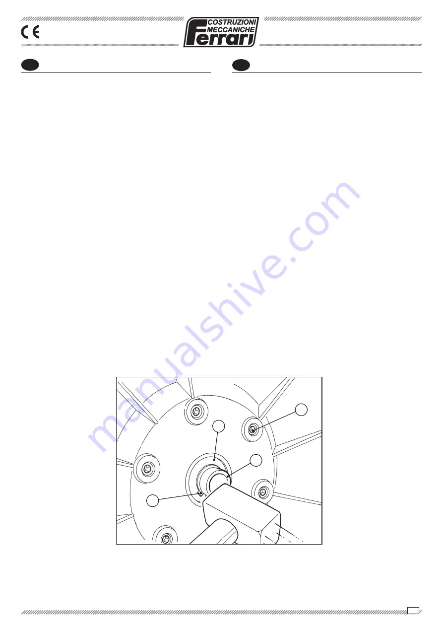 Ferrari MULTIPLA DISC VERSION Operating And Service Manual Download Page 119