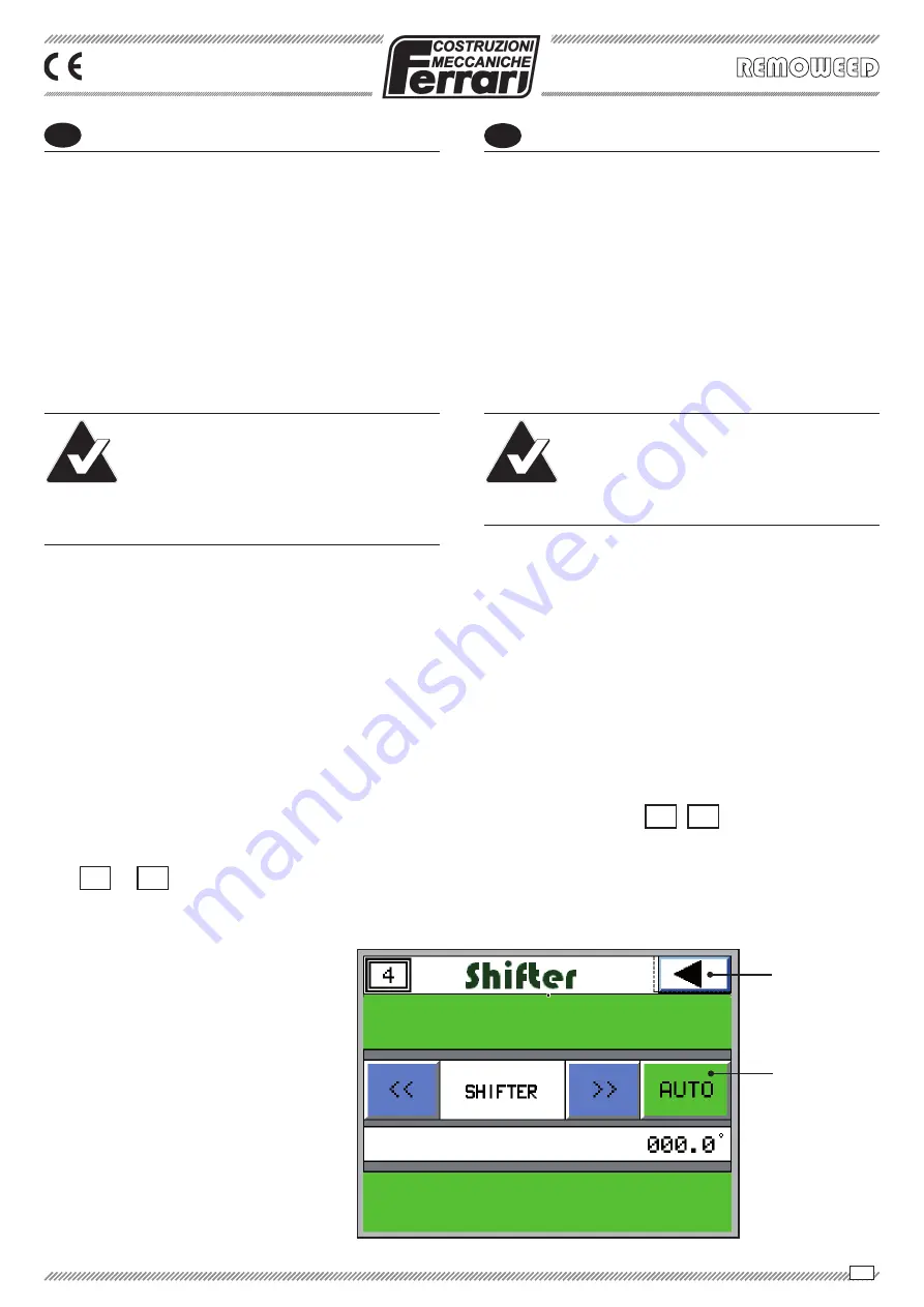 Ferrari PREM-010 Operating And Service Manual Download Page 119