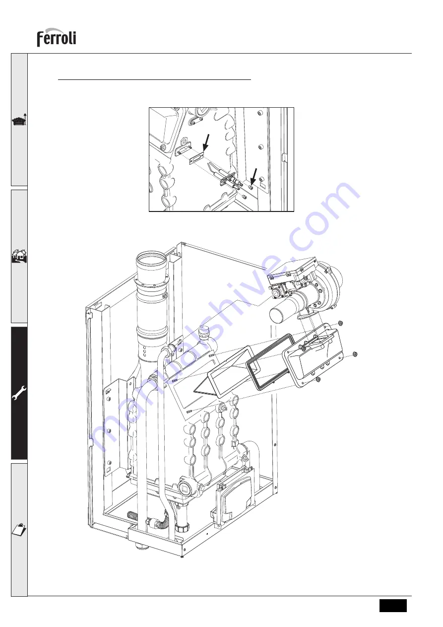 Ferroli 0MDDCAWA Instructions For Use, Installation And Maintenance Download Page 46