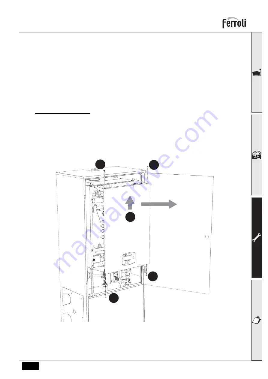 Ferroli 0MDDCAWA Instructions For Use, Installation And Maintenance Download Page 103