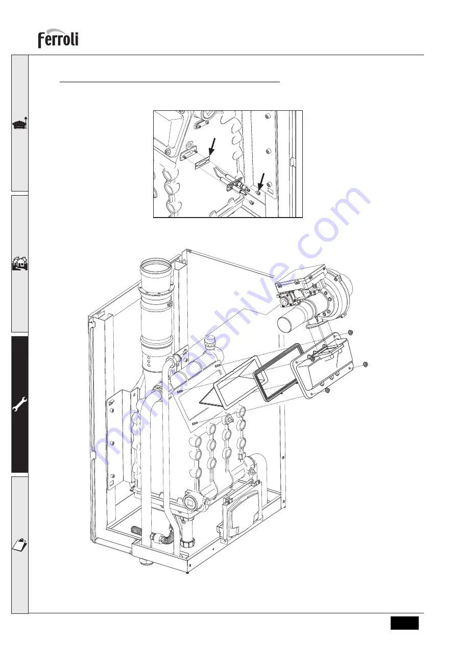 Ferroli 0MDDCAWA Instructions For Use, Installation And Maintenance Download Page 104