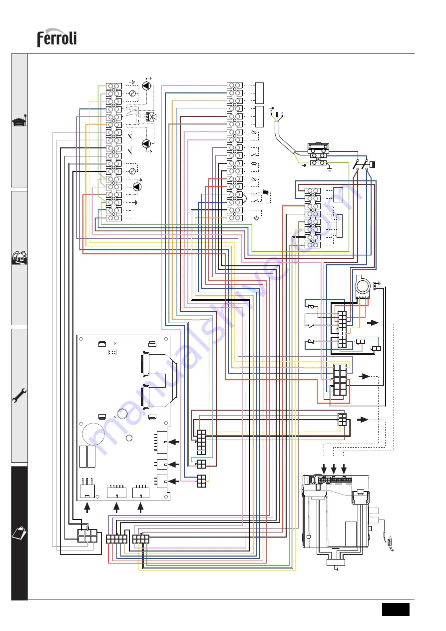 Ferroli 0MDDCAWA Instructions For Use, Installation And Maintenance Download Page 116