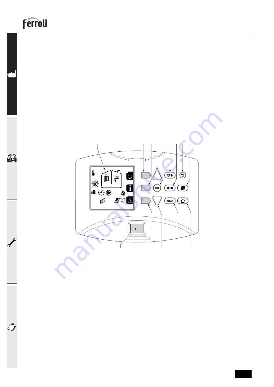 Ferroli 0MDDCAWA Instructions For Use, Installation And Maintenance Download Page 120