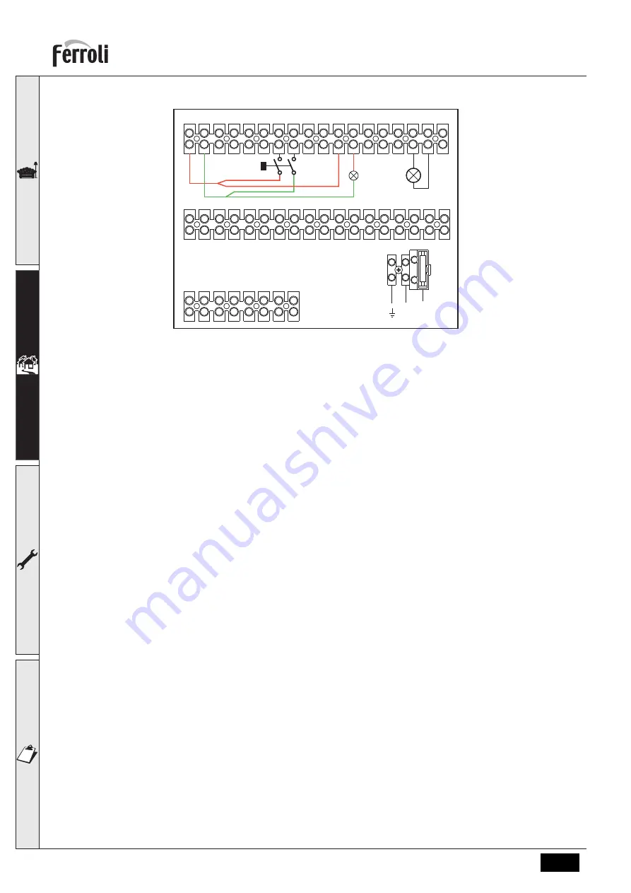 Ferroli 0MDDCAWA Instructions For Use, Installation And Maintenance Download Page 148