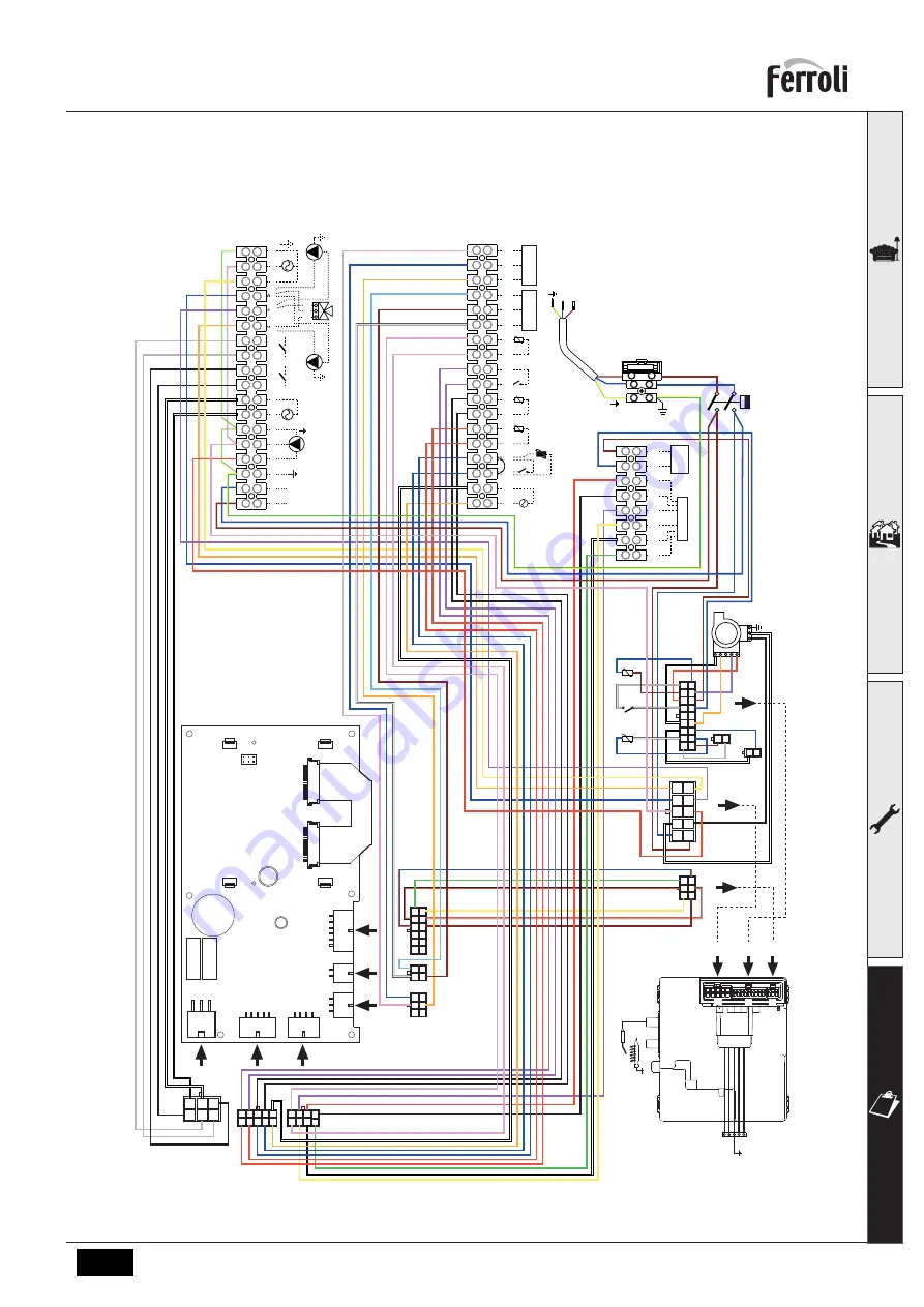 Ferroli 0MDDCAWA Instructions For Use, Installation And Maintenance Download Page 173