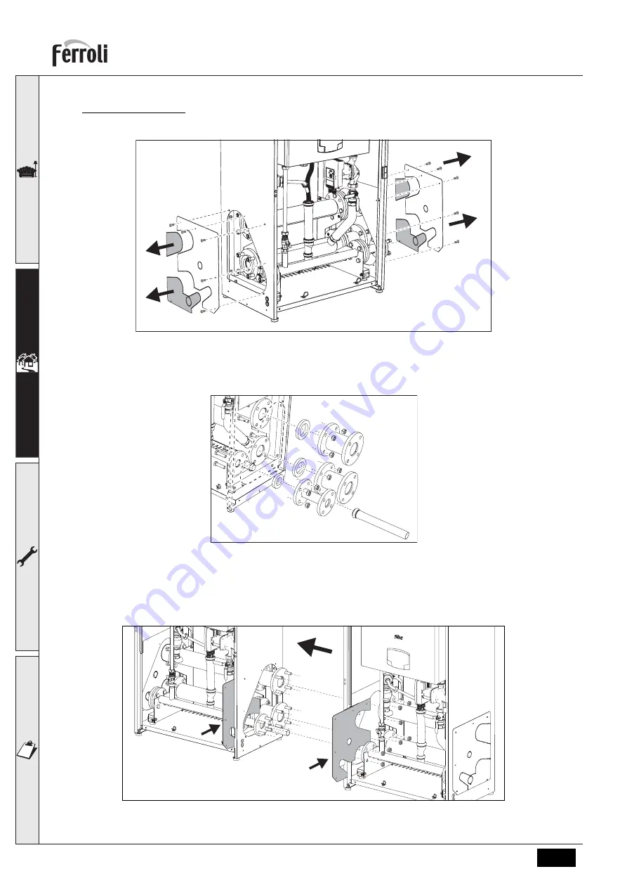 Ferroli 0MDDCAWA Instructions For Use, Installation And Maintenance Download Page 192