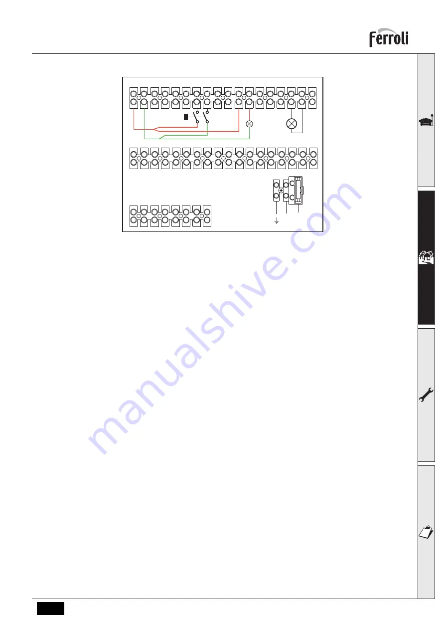 Ferroli 0MDDCAWA Instructions For Use, Installation And Maintenance Download Page 205