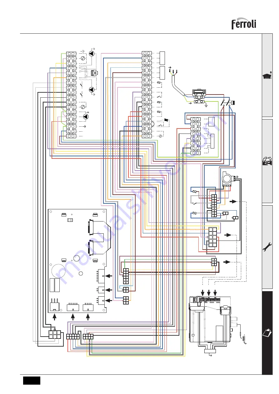 Ferroli 0MDDCAWA Instructions For Use, Installation And Maintenance Download Page 231