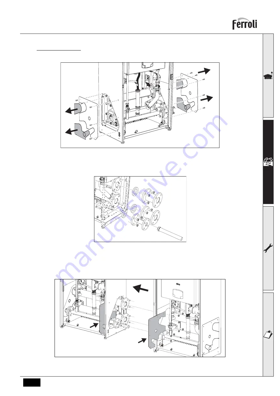 Ferroli 0MDDCAWA Instructions For Use, Installation And Maintenance Download Page 249