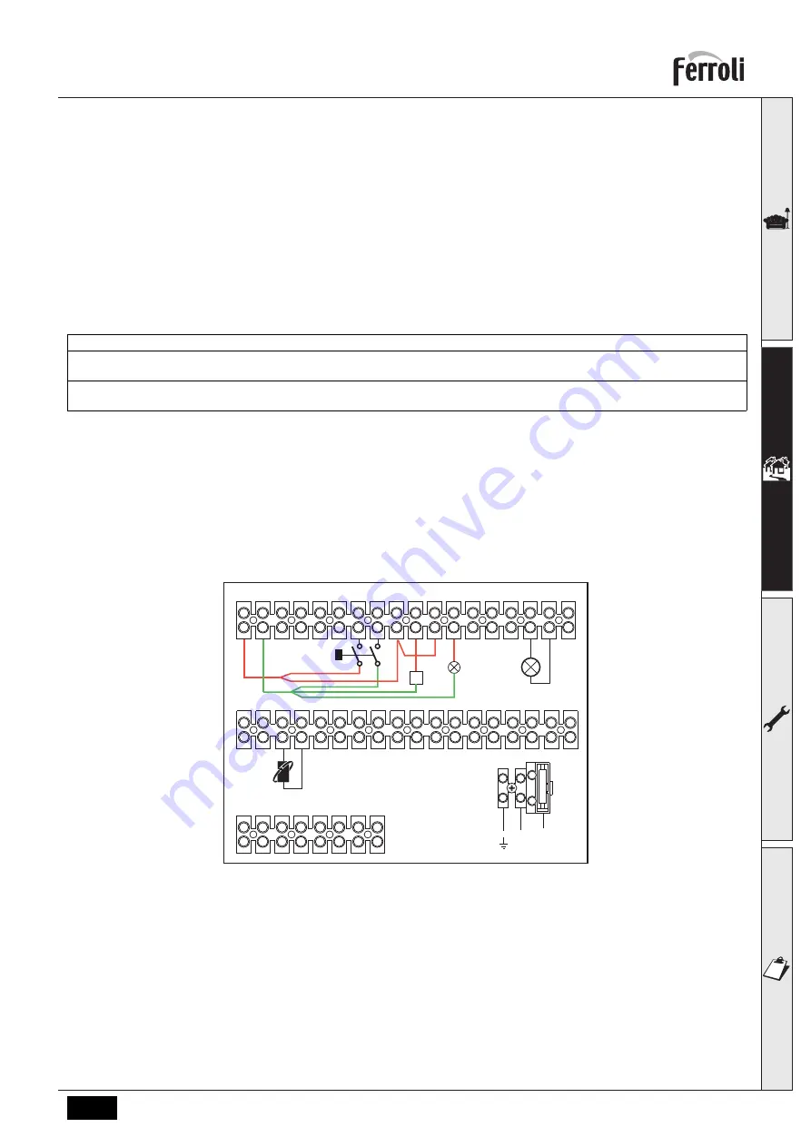 Ferroli 0MDDCAWA Instructions For Use, Installation And Maintenance Download Page 259