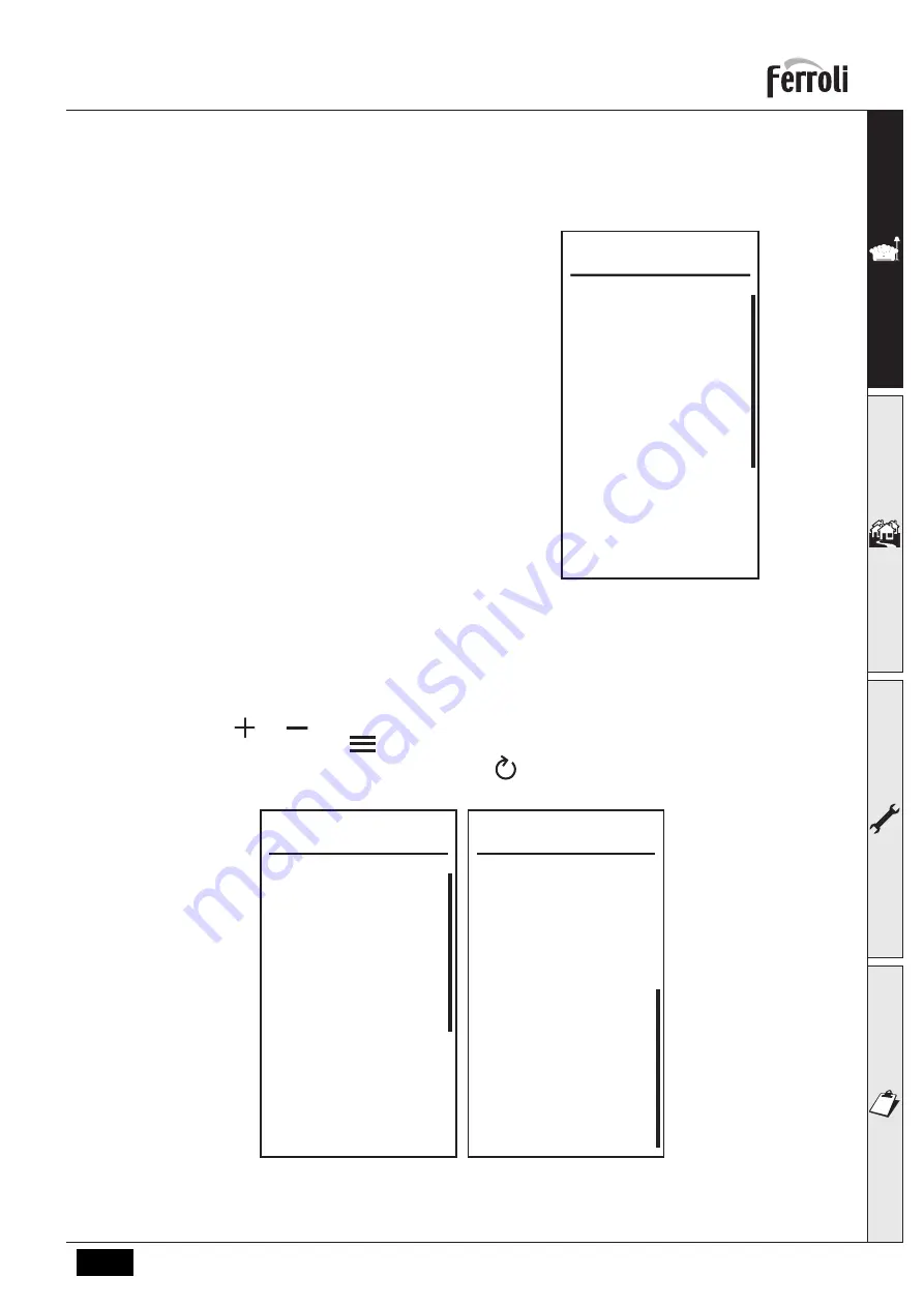 Ferroli 47-267-74 Instructions For Use, Installation & Maintenance Download Page 13