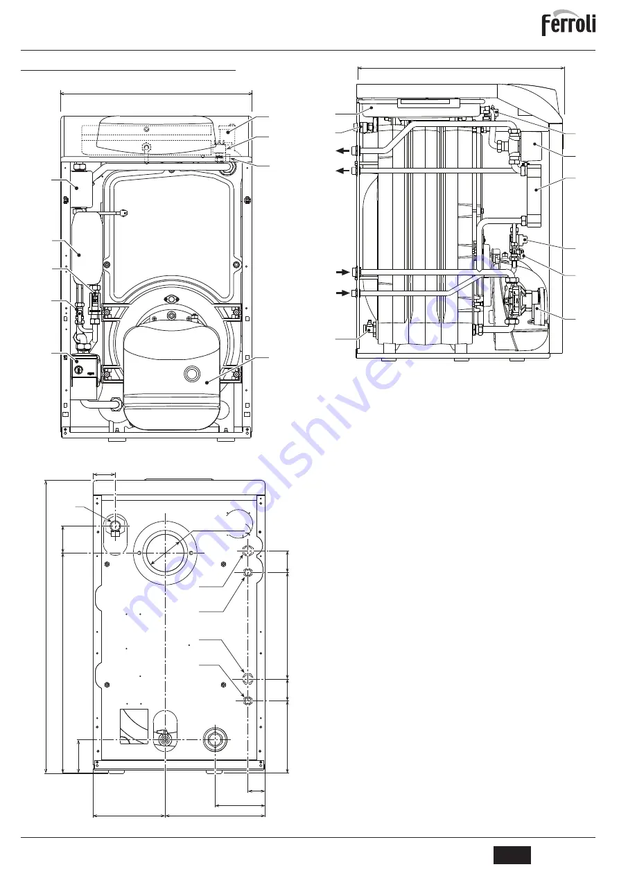 Ferroli ATLAS 25 SI UNIT Instructions For Use, Installation And Maintenence Download Page 95