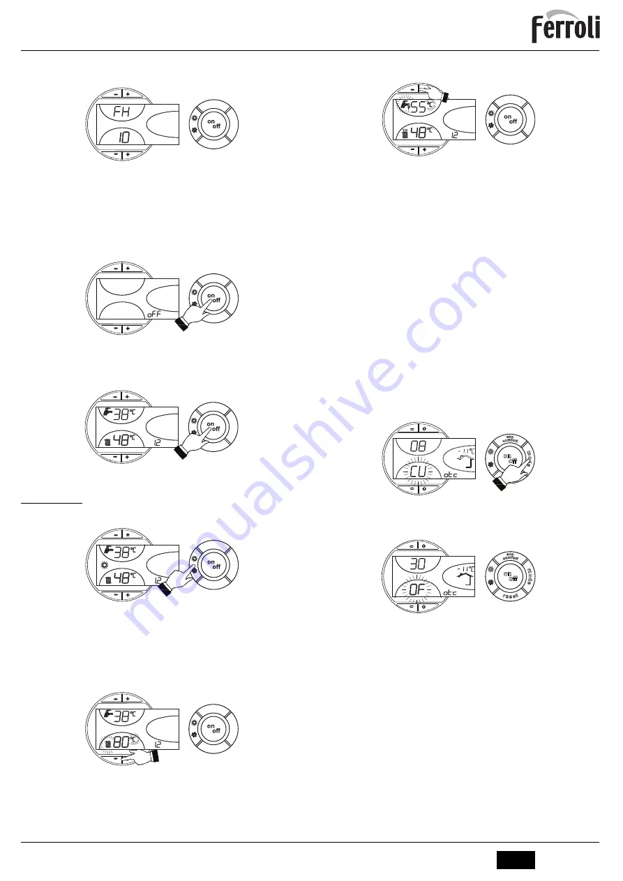 Ferroli ATLAS D 25 UNIT Instructions For Use, Installation And Maintenance Download Page 17