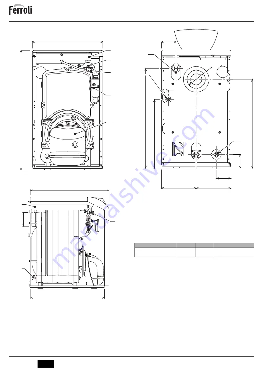 Ferroli ATLAS D 25 UNIT Instructions For Use, Installation And Maintenance Download Page 38