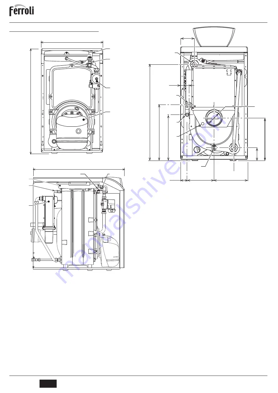 Ferroli ATLAS D 30 PLUS UNIT Instructions For Use, Installation And Maintenence Download Page 22