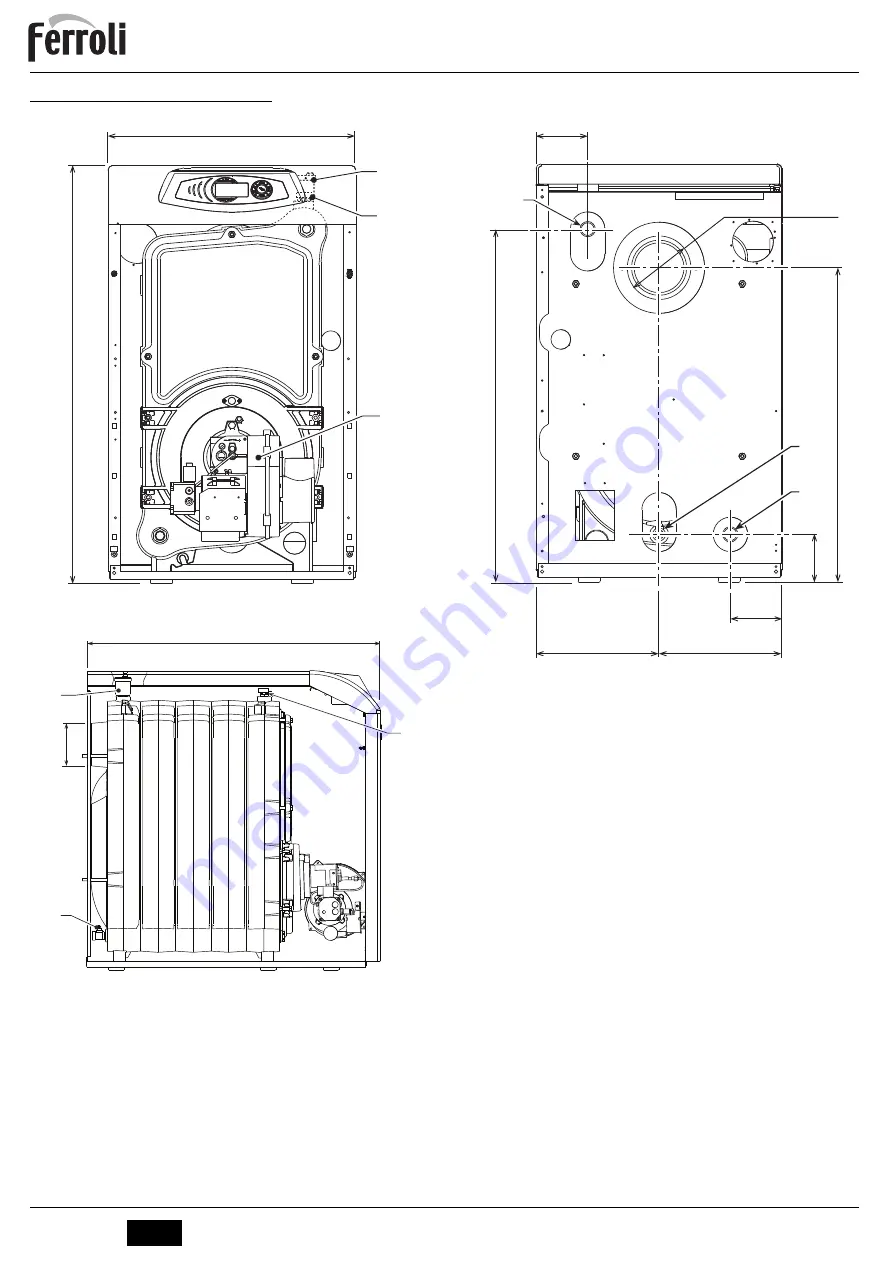 Ferroli ATLAS D ECO 56 UNIT Instructions For Use, Installation And Maintenance Download Page 10