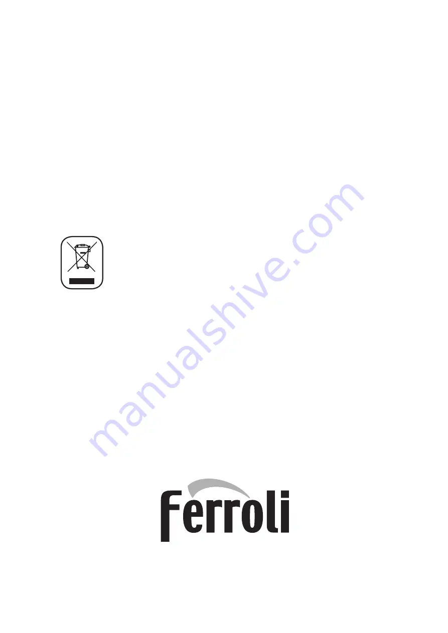 Ferroli ATLAS D ECO 56 UNIT Instructions For Use, Installation And Maintenance Download Page 88