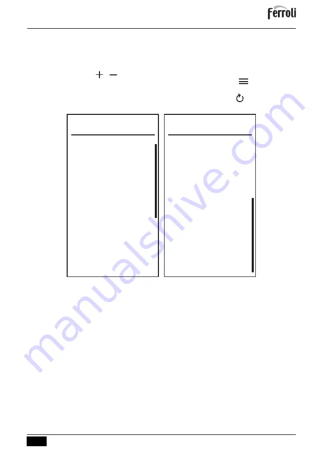 Ferroli BlueHelix HiTech RRT C Instructions For Use, Maintenance And Installation Manual Download Page 75