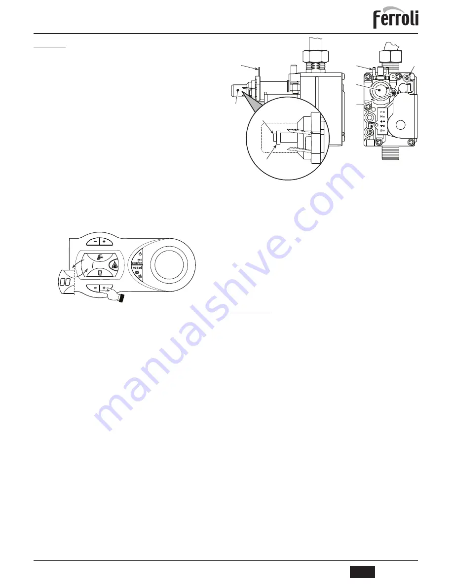 Ferroli DIVA F28 Instructions For Use, Installation And Maintenance Download Page 39