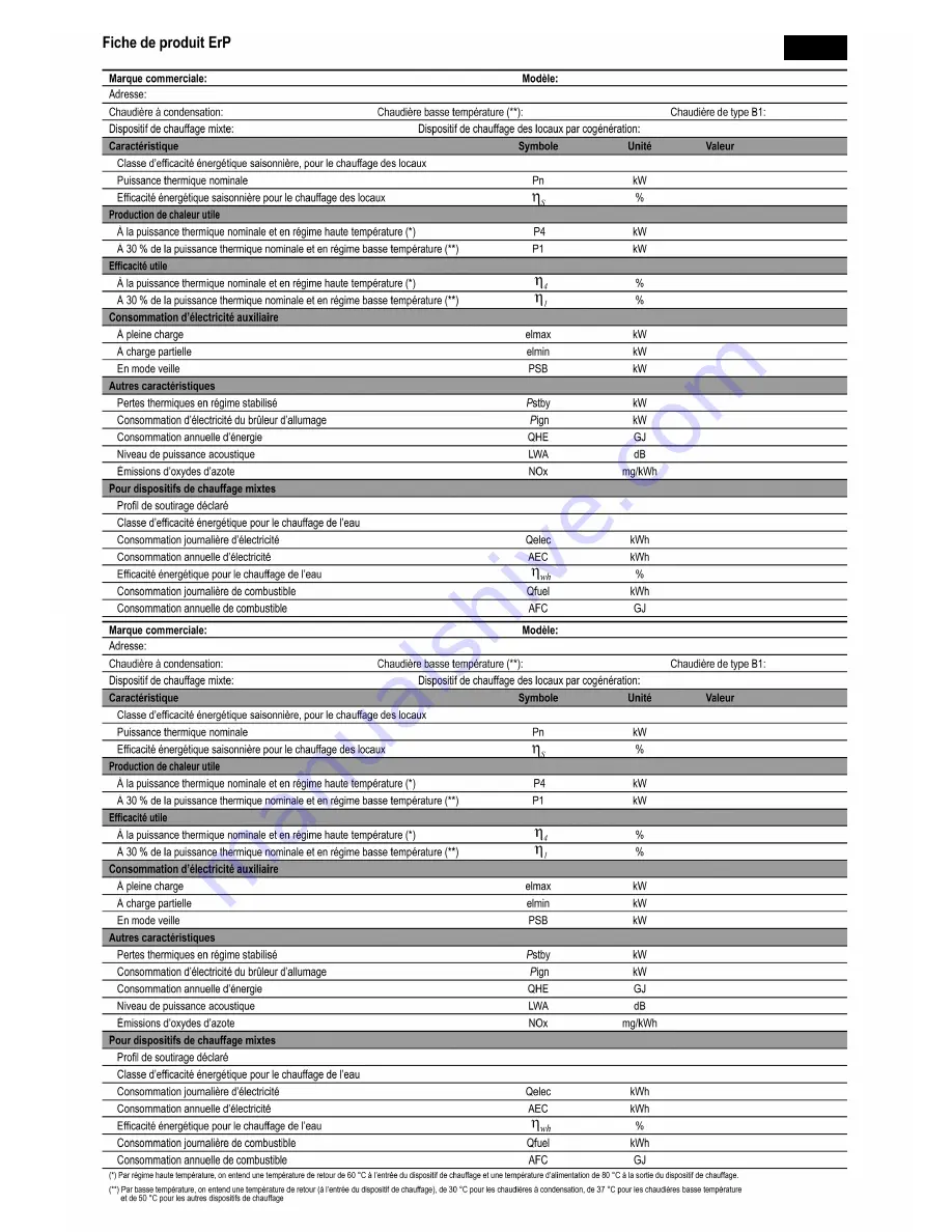 Ferroli DIVAcondens F24 Instructions For Use, Installation And Maintenance Download Page 46