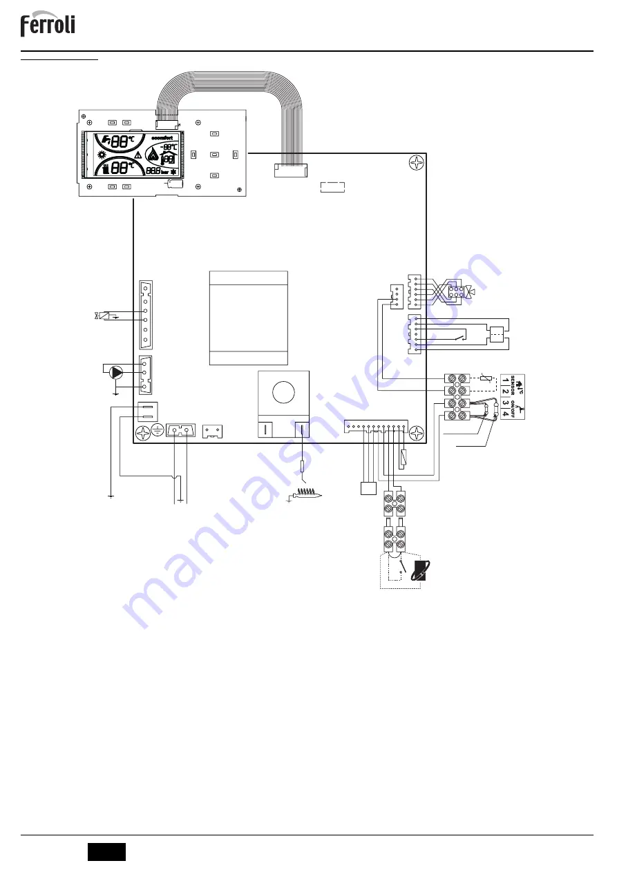 Ferroli DIVAtop HC Instructions For Use, Installation & Maintenance Download Page 18