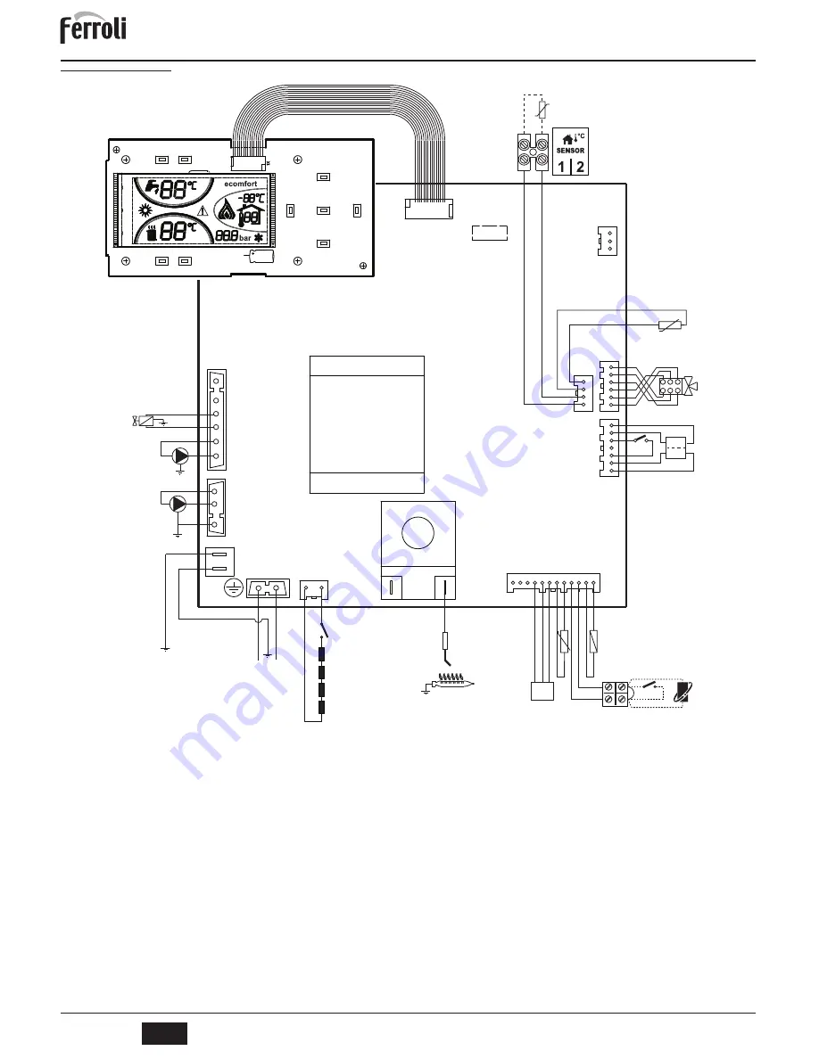 Ferroli DIVAtop ST C Instructions For Use, Installation And Maintenance Download Page 66