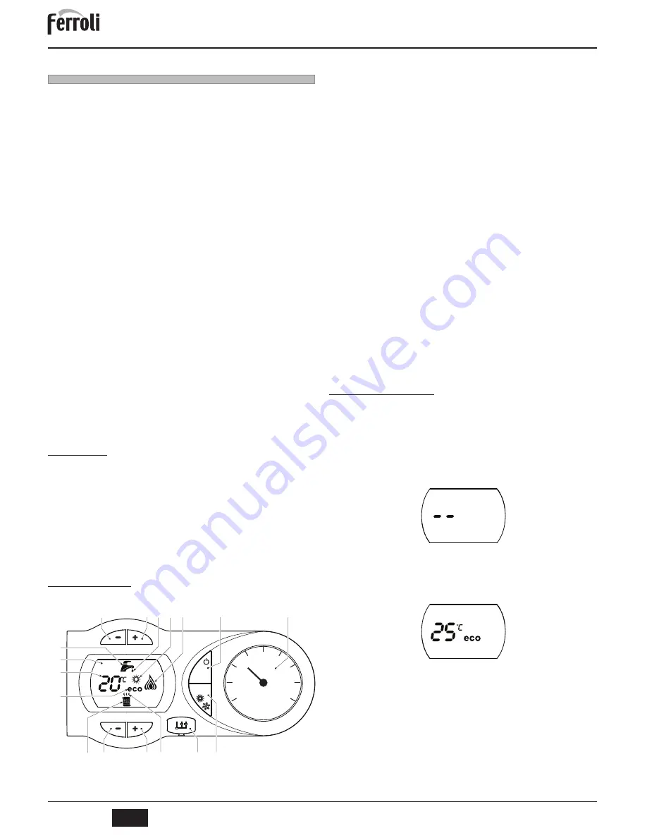 Ferroli DOMI compact C 24 D Instructions For Use Manual Download Page 52