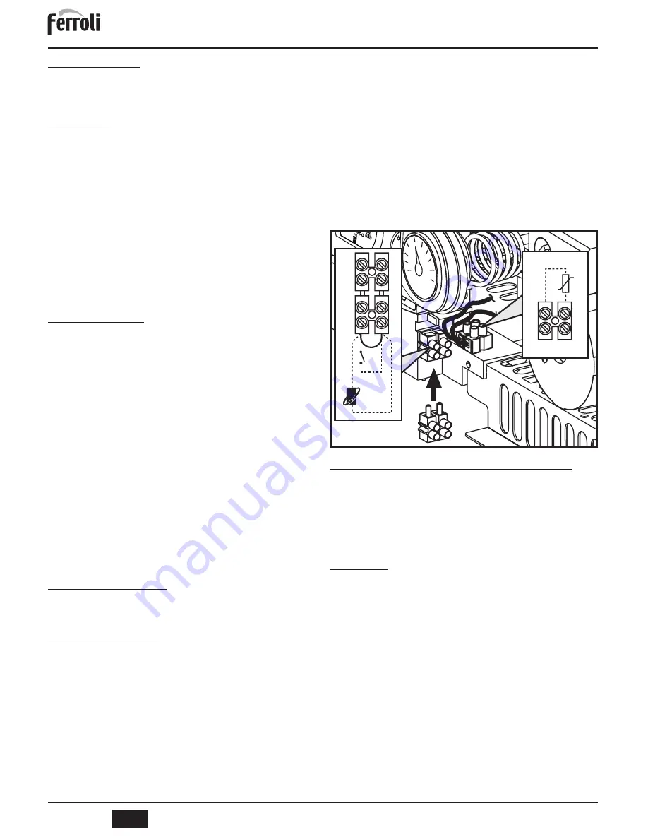 Ferroli DOMI compact C 24 D Instructions For Use Manual Download Page 54